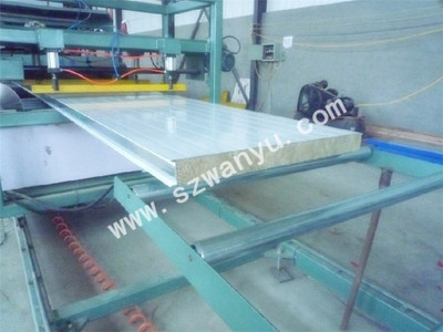 【蘇州巖棉夾芯板廠夾芯板價格】價格,廠家,圖片,其他保溫吸聲材料,蘇州萬宇鋼結構建筑安裝工程-